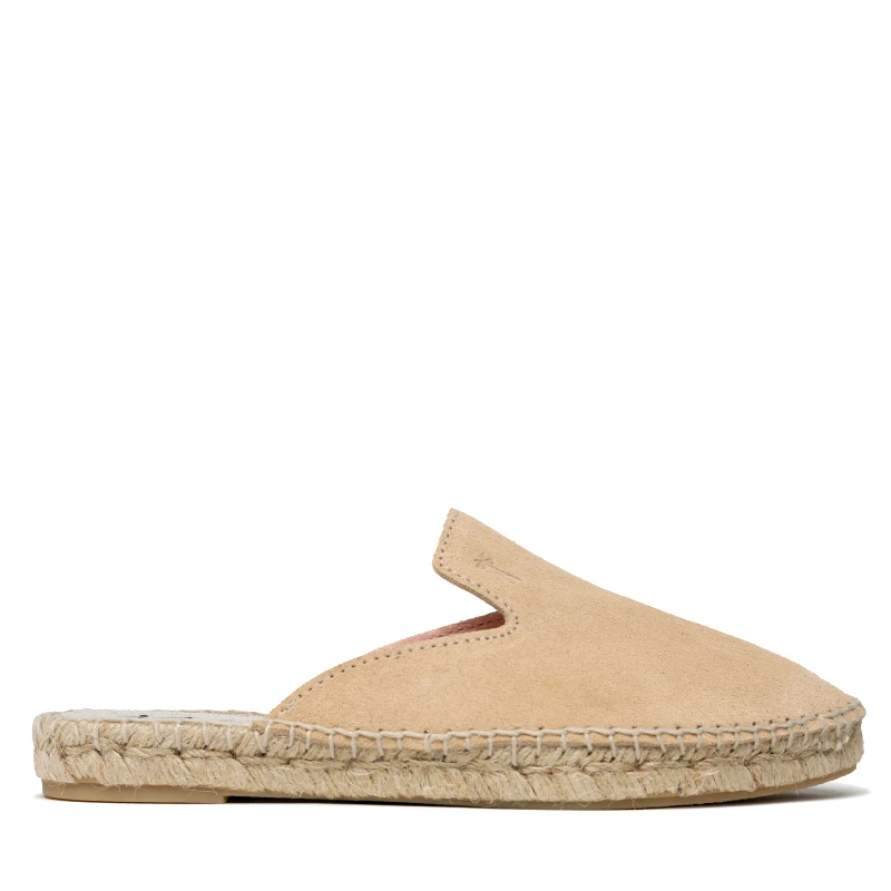 Manebi Εσπαντρίγιες Manebi Suede Mules M 1.1 M0 Μπεζ
