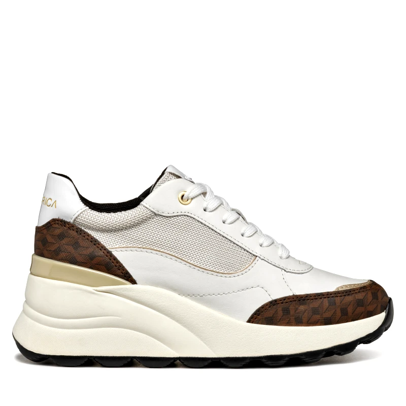 Geox Αθλητικά Geox D Spherica Ec13 D45WAA 085AS C1352 Λευκό