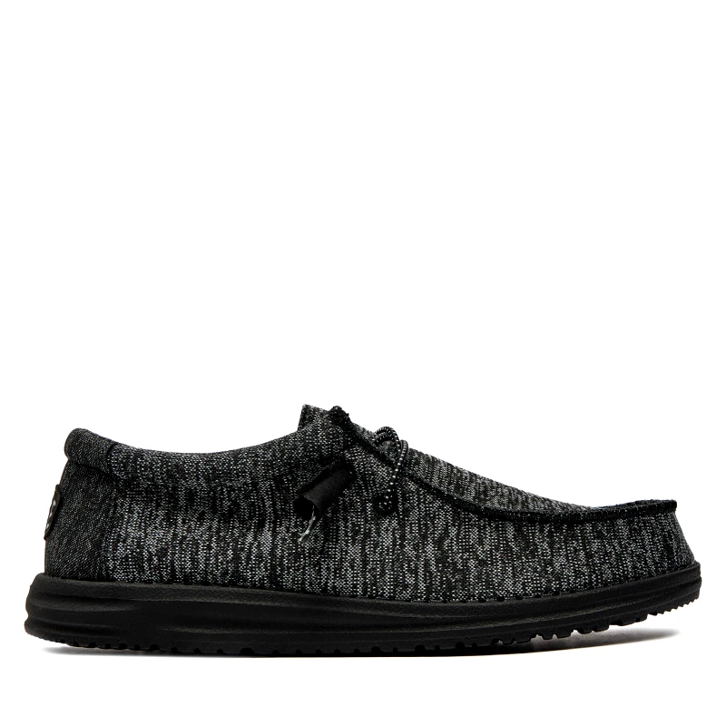 Hey Dude Μοκασίνια Hey Dude Wally Sport Knit 40536-060 Μαύρο