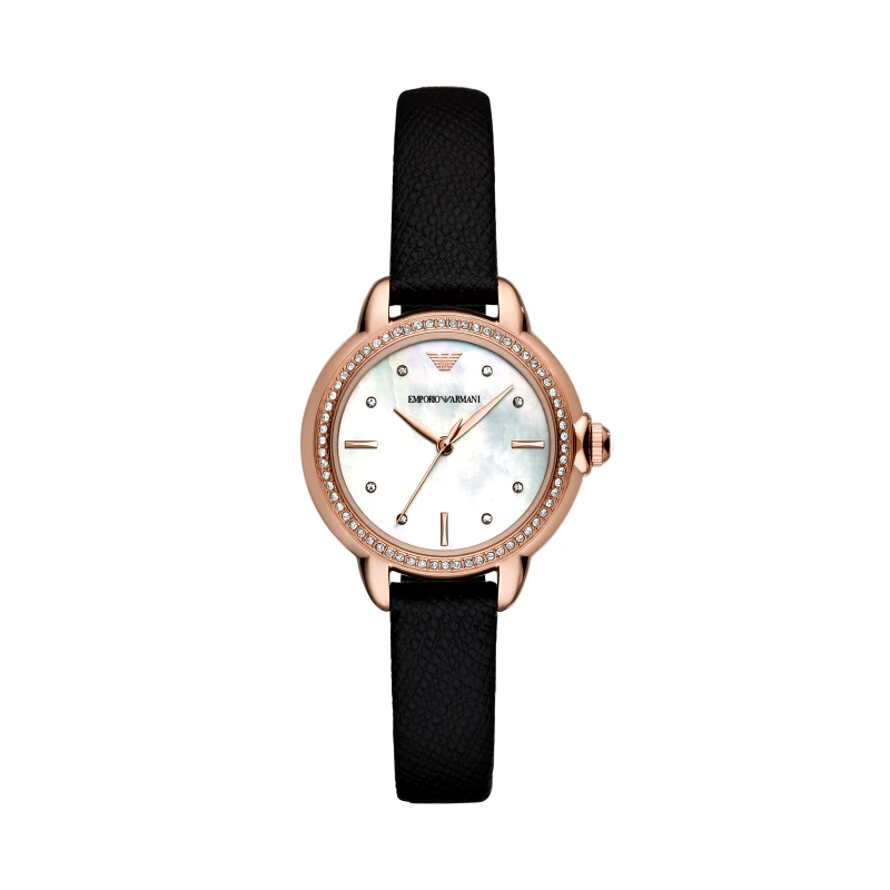 Emporio Armani Ρολόι Emporio Armani Mia AR11598 Ροζ επιχρύσωση