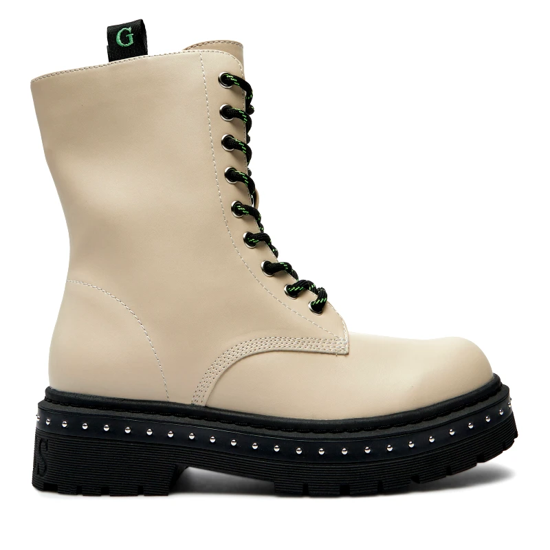 Guess Ορειβατικά παπούτσια Guess Joya FL7JYA LEA10 Εκρού