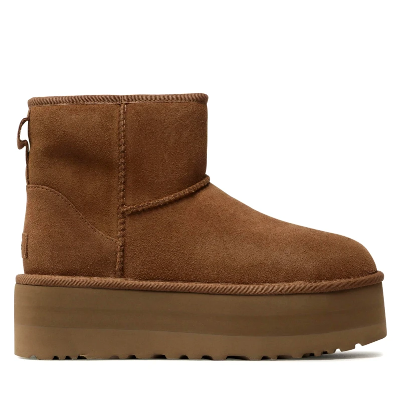 Ugg Μπότες Χιονιού Ugg W Classic Mini Platform 1134991 Καφέ