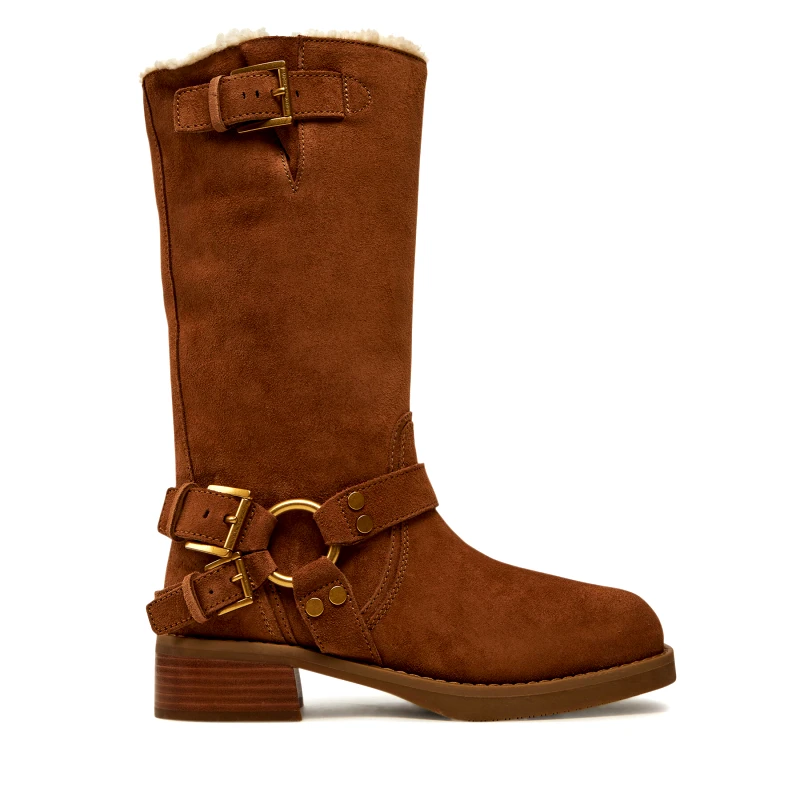 MICHAEL Michael Kors Μπότες Ιππασίας MICHAEL Michael Kors Crosby 40F4CBFB6S Καφέ