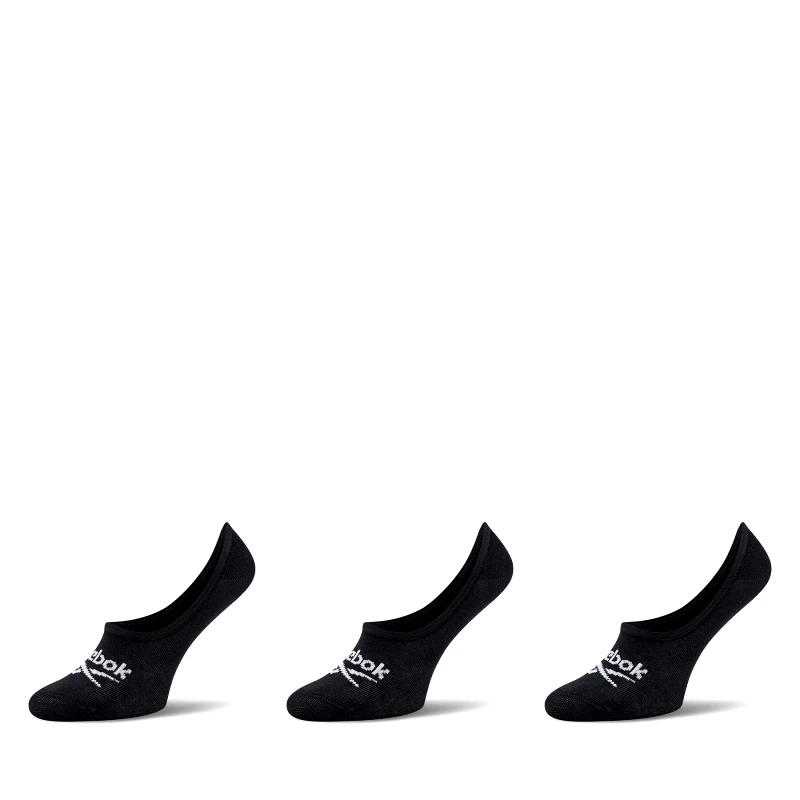Reebok Σετ 3 ζευγάρια κάλτσες σοσόνια unisex Reebok R0351-SS24 (3-pack) Μαύρο