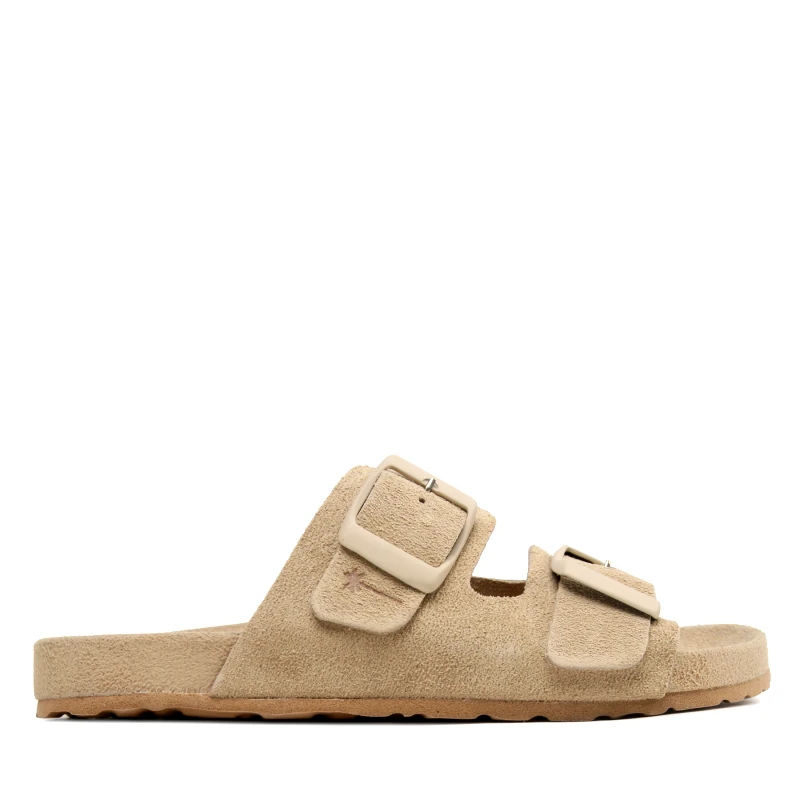 Manebi Παντόφλες Manebi Traveler Nordic Sandals K 1.1 RT Μπεζ