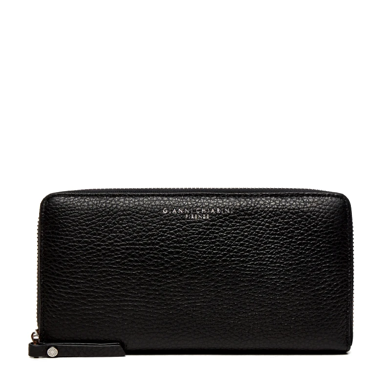 Gianni Chiarini Μικρό Πορτοφόλι Γυναικείο Gianni Chiarini Wallets Grain PF 5042 GRN Μαύρο