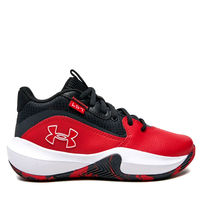 Μπασκετικά Παπούτσια Under Armour Grade School UA Lockdown 7 3028513 Κόκκινο φωτογραφία