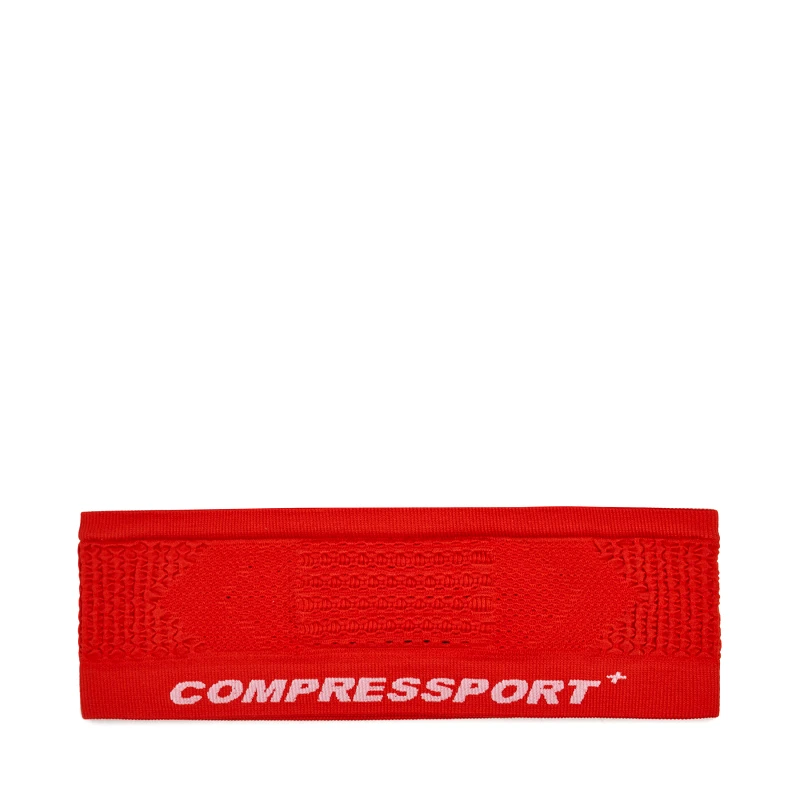 Compressport Κορδέλα μαλλιών Compressport On/Off XBNU3903 Κόκκινο