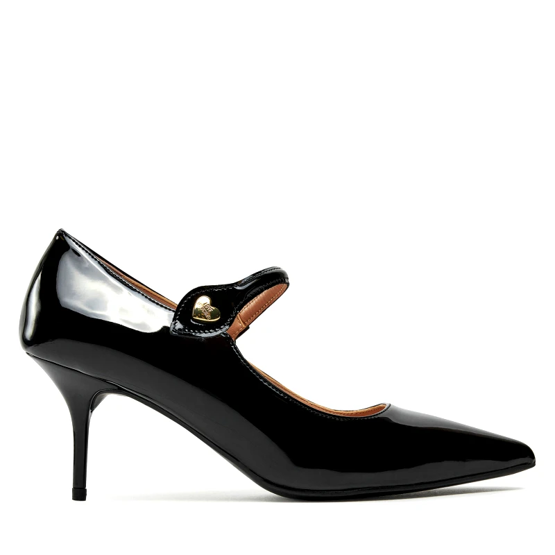 LOVE MOSCHINO Γόβες LOVE MOSCHINO JA10537G0LIH0000 Μαύρο