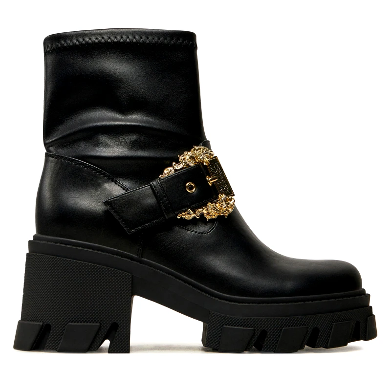 Versace Jeans Couture Μποτάκια Versace Jeans Couture Sophie 77VA3S80 Μαύρο