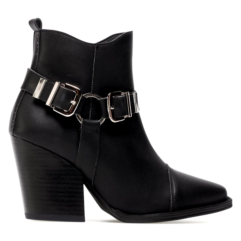 Altercore Μποτάκια Altercore Musca Vegan Μαύρο