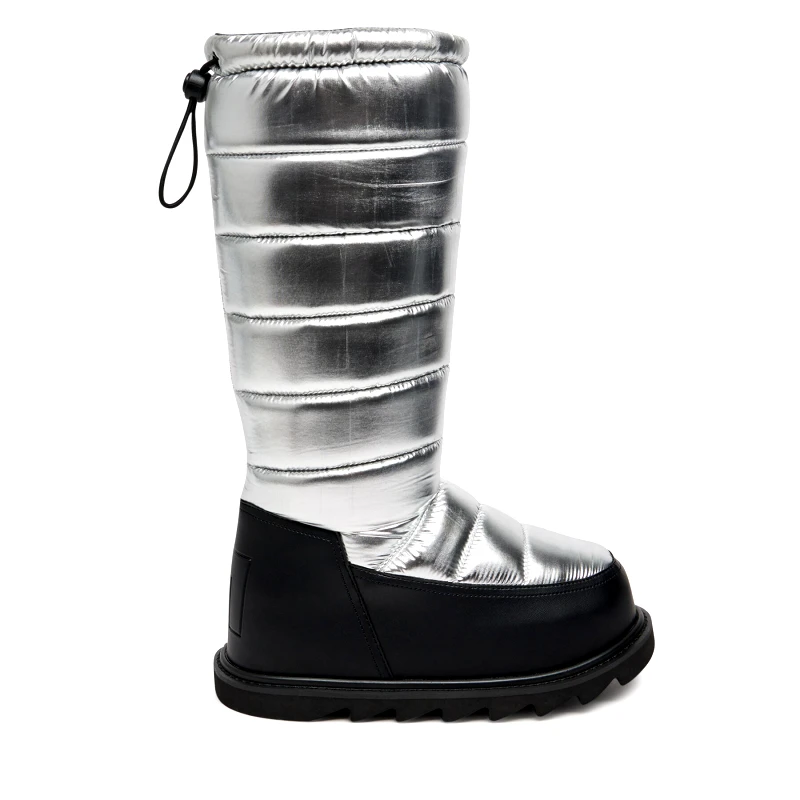 United Nude Μπότες Χιονιού United Nude Zembla Bubble Boot 10885141190 Ασημί