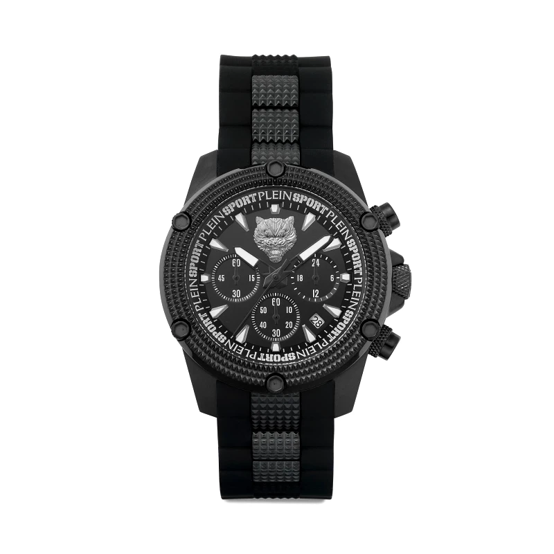 Plein Sport Ρολόι Plein Sport Hurricane PSDBA1223 Μαύρο