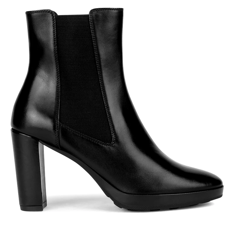 Geox Μποτάκια Geox D Walk Pleasure 85 D35TFC 00043 C9999 Μαύρο