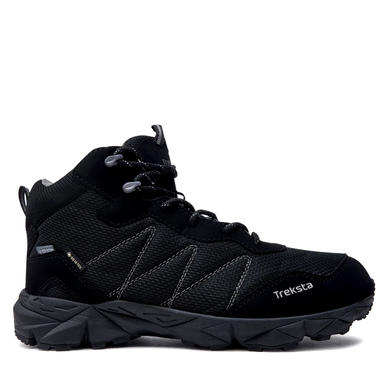 Treksta Παπούτσια πεζοπορίας Treksta Skedsmo Lace Mid Gtx Uni GORE-TEX 22401106 008 Μαύρο