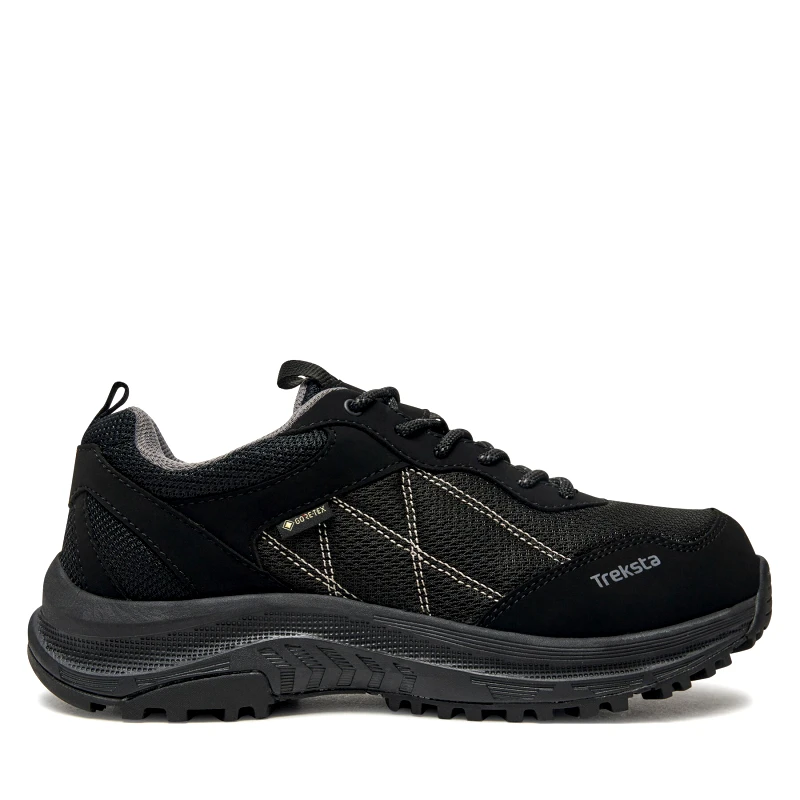 Treksta Παπούτσια πεζοπορίας Treksta Verdal Low Gtx Uni GORE-TEX 22401303 008 Μαύρο
