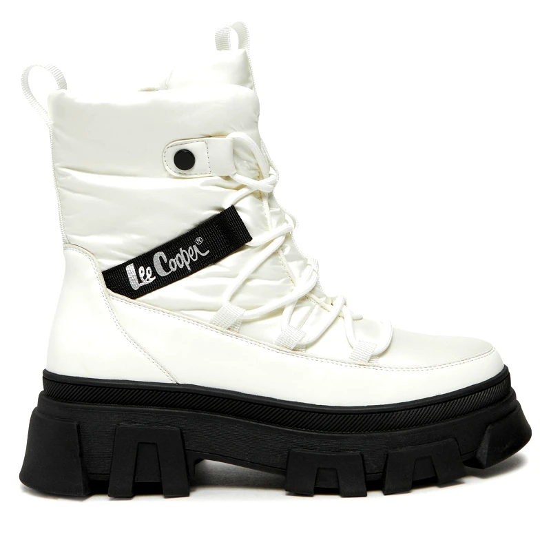 Lee Cooper Μποτίνια Lee Cooper LCJ-24-47-3142LA Λευκό