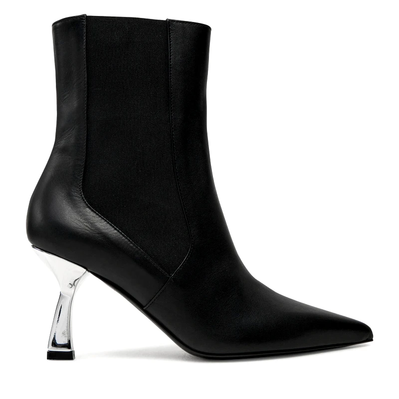Pollini Μποτάκια Pollini SA24107C0LTDT000 Μαύρο