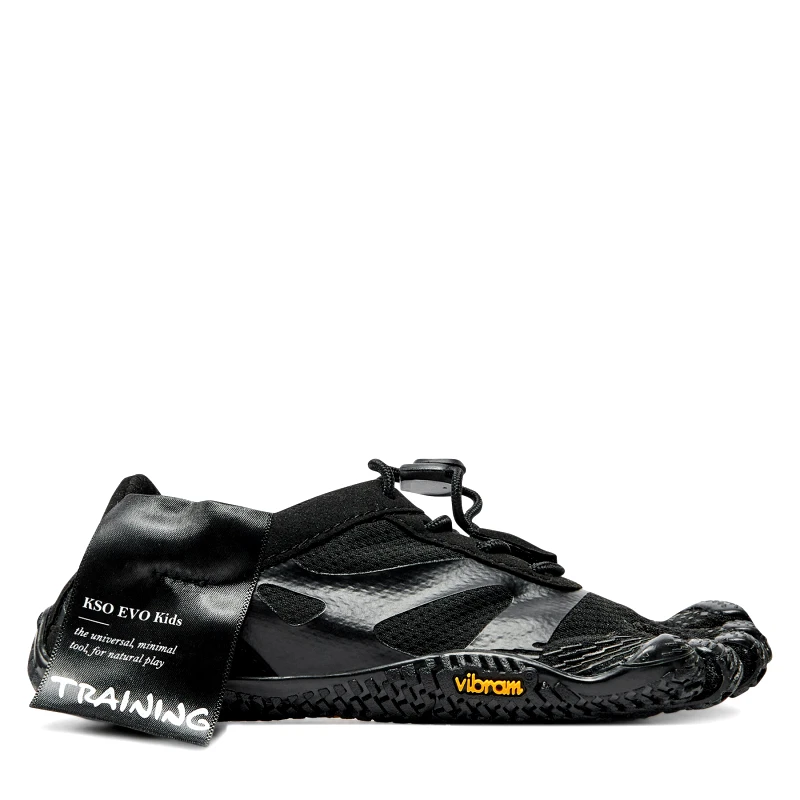 Vibram Fivefingers Παπούτσια πεζοπορίας Vibram Fivefingers Kso Evo Kids 20K0701 Μαύρο