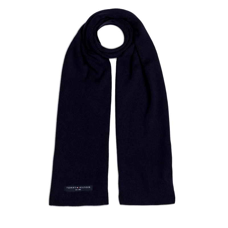 Tommy Hilfiger Κασκόλ Tommy Hilfiger AM0AM12840 Σκούρο μπλε