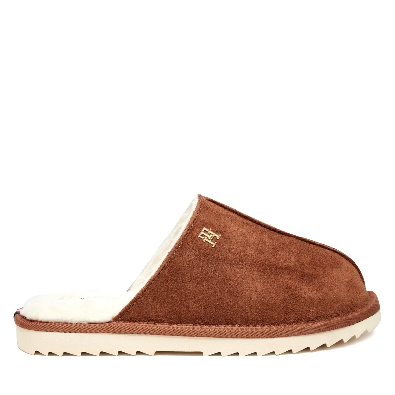 Tommy Hilfiger Παντόφλες Σπιτιού Tommy Hilfiger FW0FW08396 Καφέ