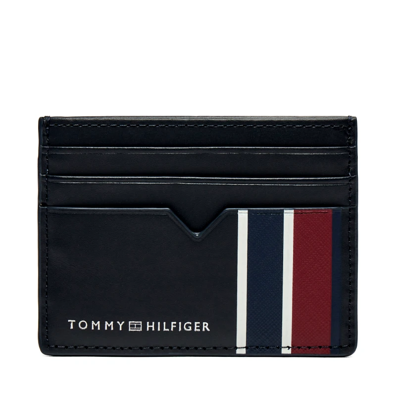 Tommy Hilfiger Θήκη πιστωτικών καρτών Tommy Hilfiger Th Corp Cc Holder AM0AM12780 Σκούρο μπλε