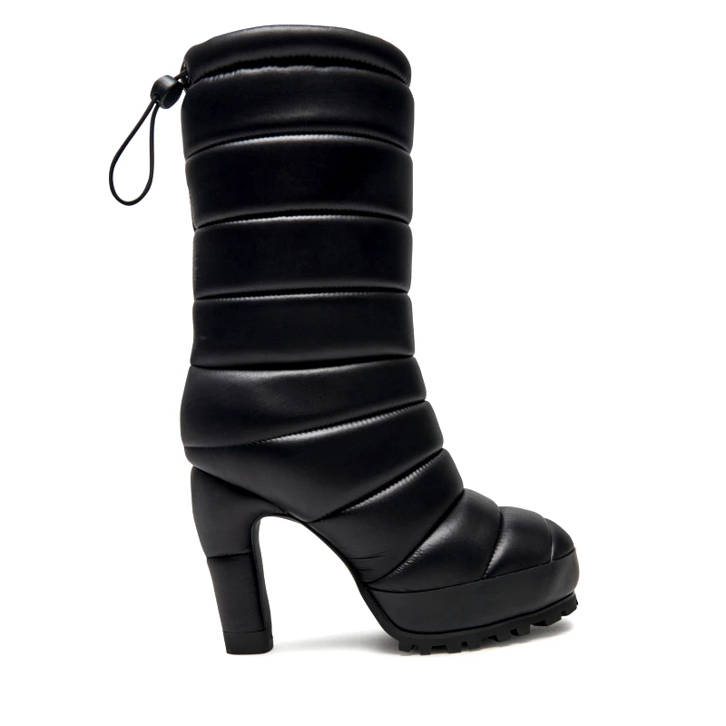 United Nude Μποτάκια United Nude Bubble Boot Hi 1088601190 Μαύρο