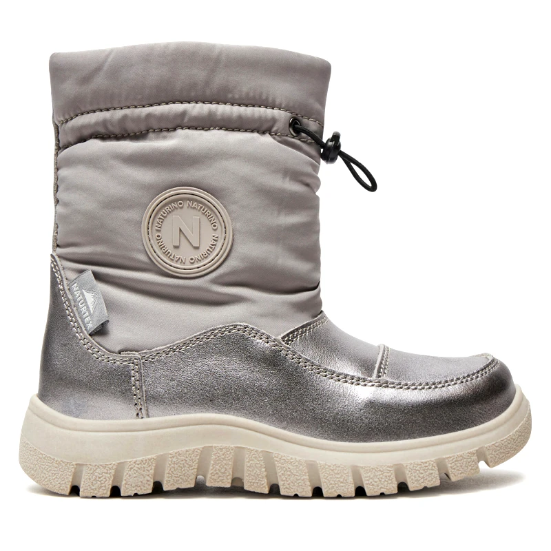 Μπότες Χιονιού Naturino Varna 2 Wp 0013001578.03.1Q48 S Γκρι φωτογραφία