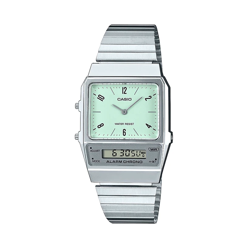 Casio Ρολόι Casio Vintage Classic AQ-800E-3AEF Ασημί