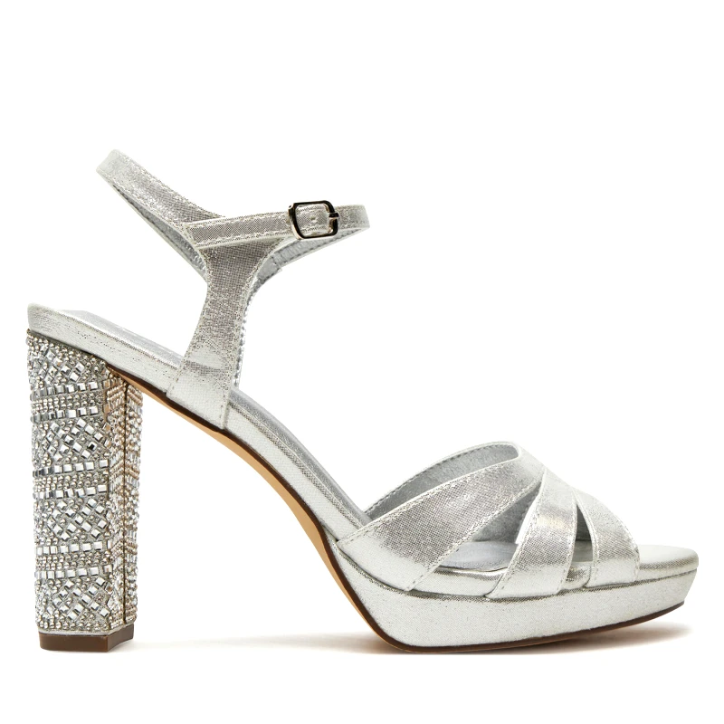 Menbur Σανδάλια Menbur 25795 Ασημί