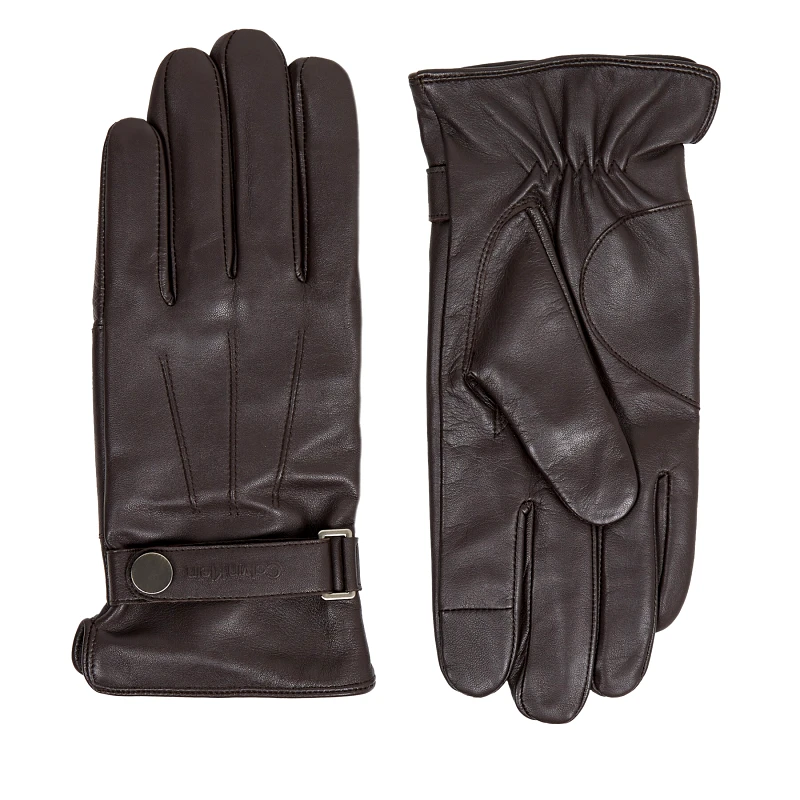 Calvin Klein Γάντια Ανδρικά Calvin Klein K50K512384 Καφέ