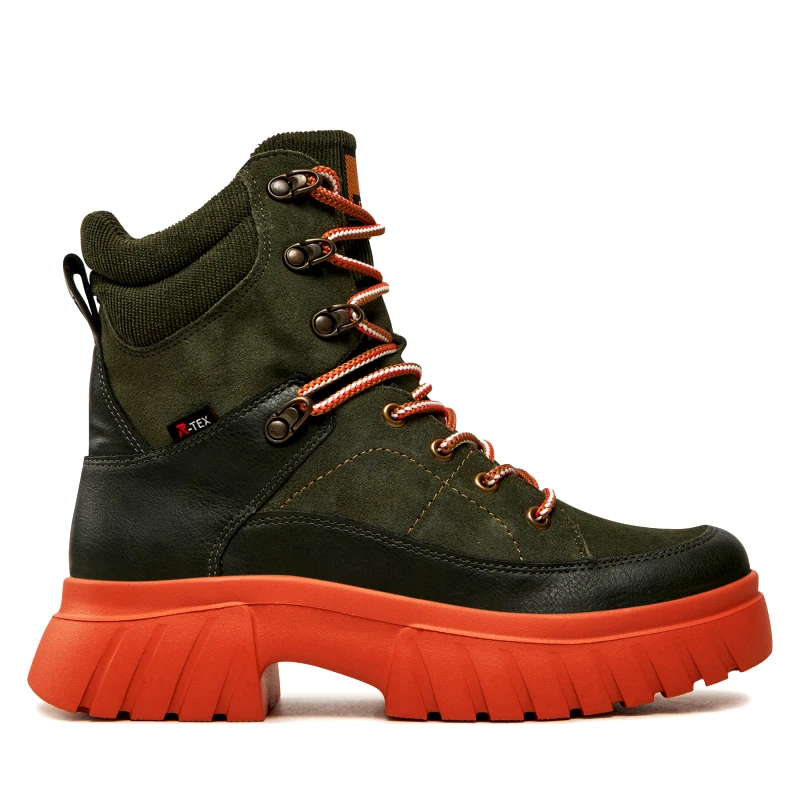 Rieker Revolution Lifestyle Μποτάκια Rieker Revolution Lifestyle W1871-54 Πράσινο