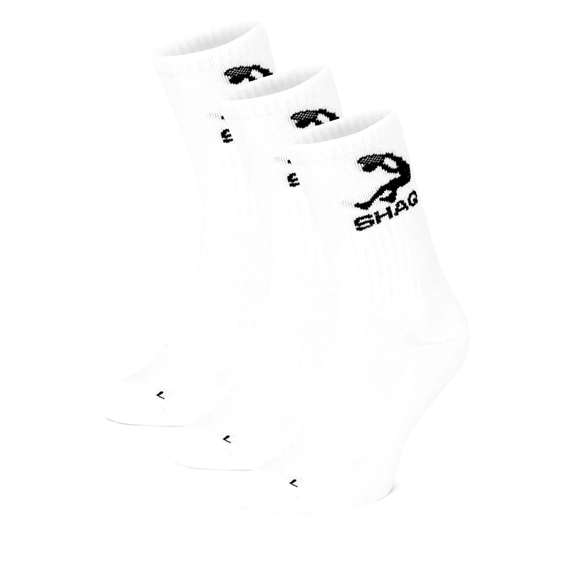 SHAQ Κάλτσες μακριές Shaq SHQ-MB-003-AW24 Λευκό