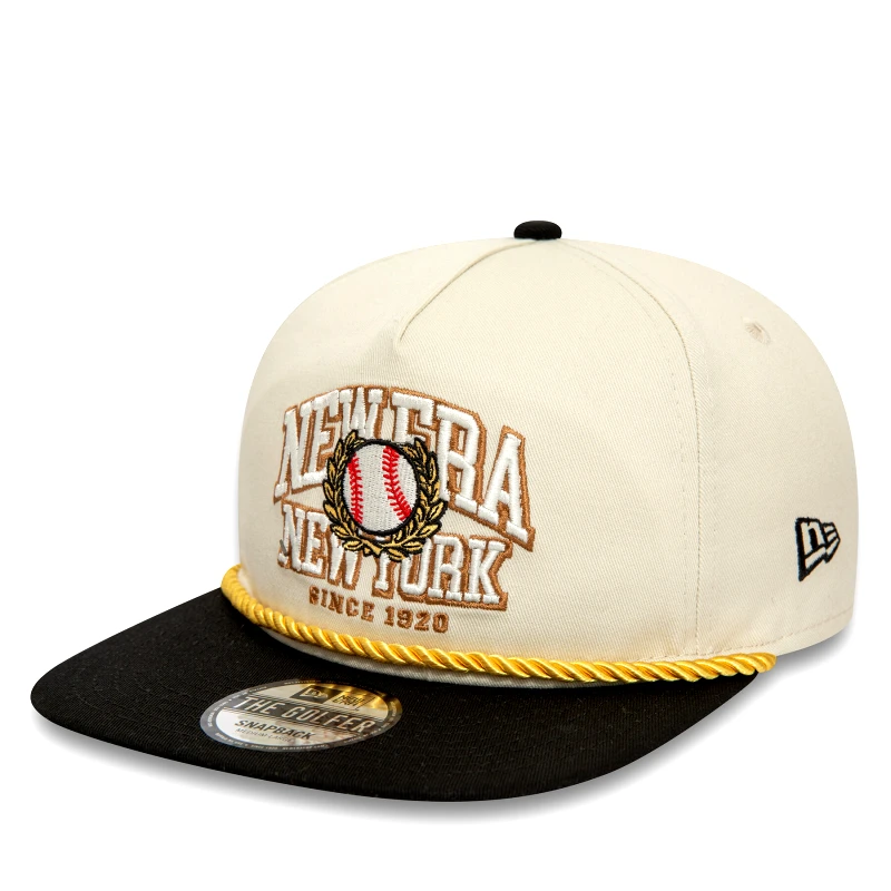 New Era Καπέλο Jockey New Era New World Golfer Newera 60435072 Μπεζ