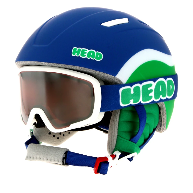 Head Κράνος Σκι Head Mojo Set Blue/Green 328664 Μπλε