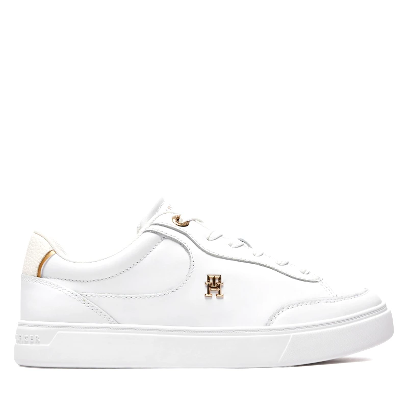 Tommy Hilfiger Αθλητικά Tommy Hilfiger Essential Chic Court Sneaker FW0FW08322 Λευκό