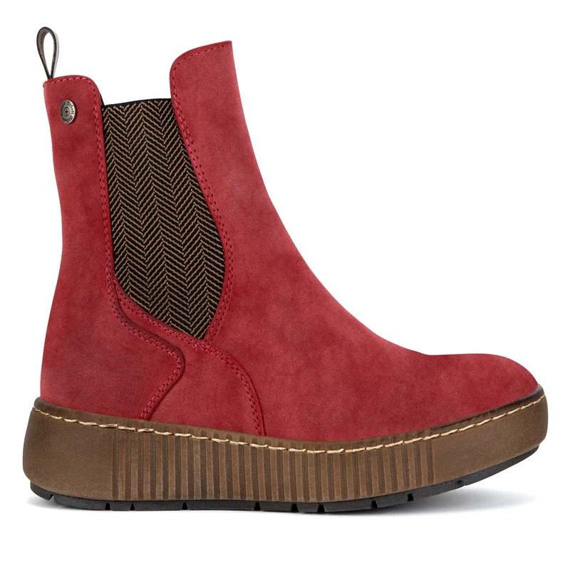 Go Soft Μποτάκια Go Soft WS5586-07 Κόκκινο