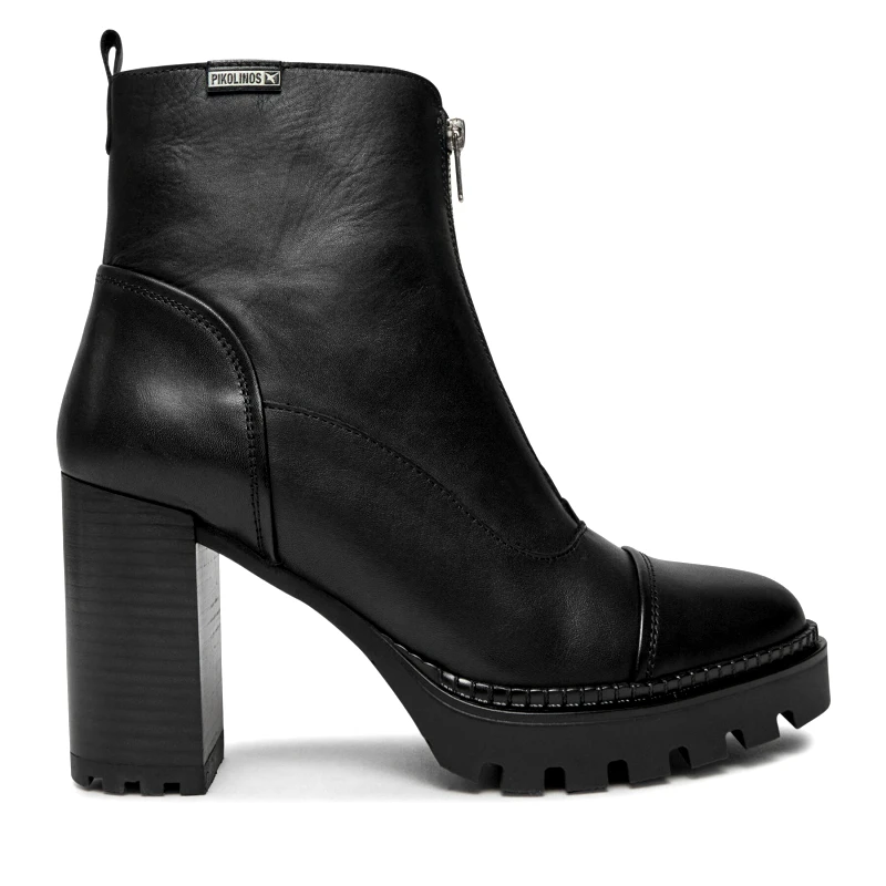 Pikolinos Μποτάκια Pikolinos Cervera W1J-8829 Μαύρο