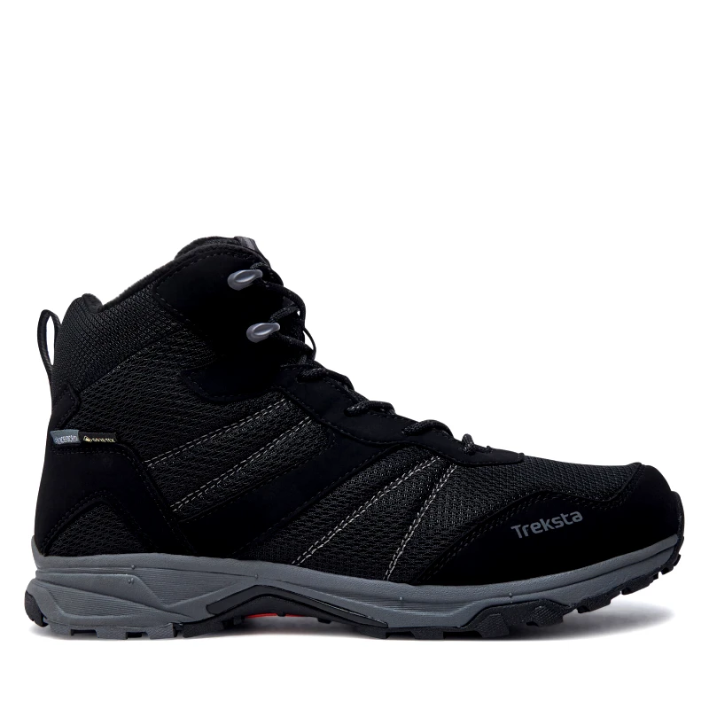 Treksta Παπούτσια πεζοπορίας Treksta Moon Lace Mid Gtx Uni GORE-TEX 21204122 008 Μαύρο