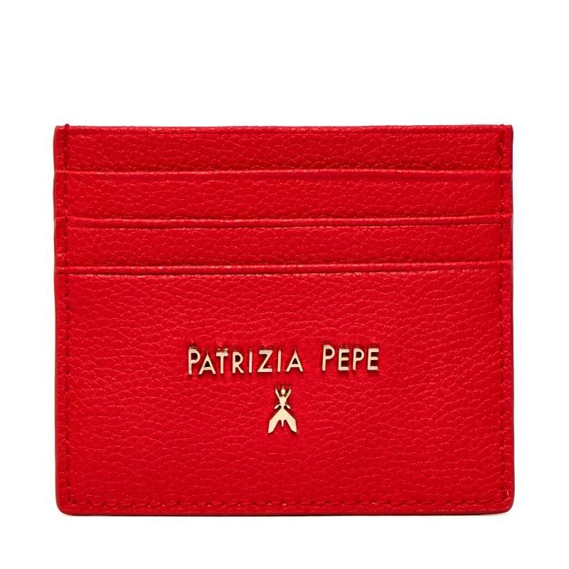 Patrizia Pepe Θήκη πιστωτικών καρτών Patrizia Pepe CQ7001/L001-R835 Κόκκινο