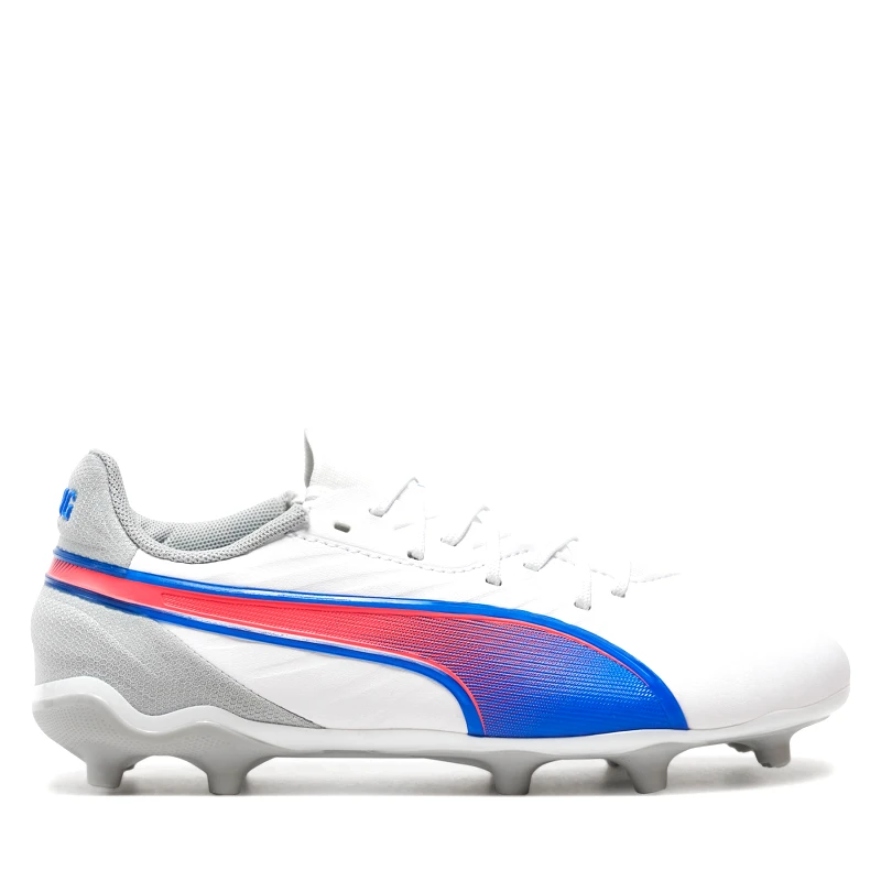 Puma Ποδοσφαιρικά Παπούτσια Puma KING MATCH FG/AG Jr 108048 Λευκό