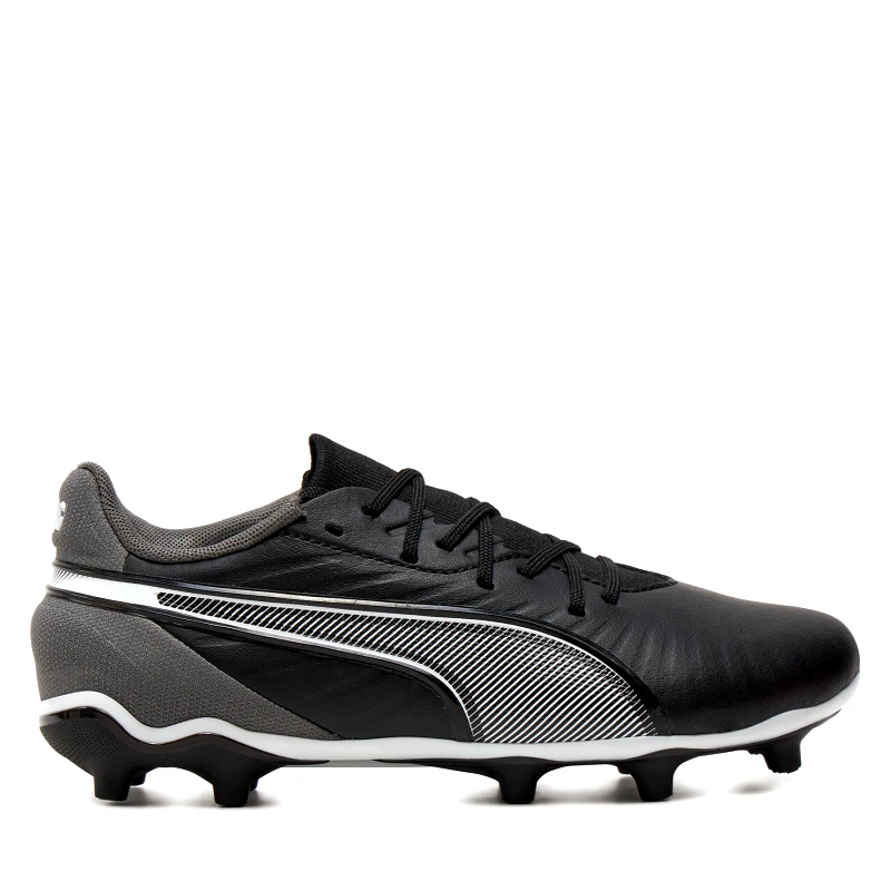 Puma Ποδοσφαιρικά Παπούτσια Puma KING MATCH FG/AG Jr 108048 01 Μαύρο