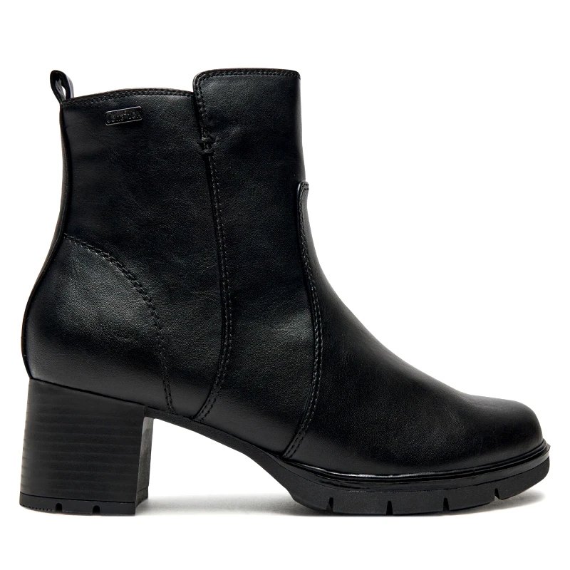 Jana Μποτάκια Jana 8-26377-43 Μαύρο