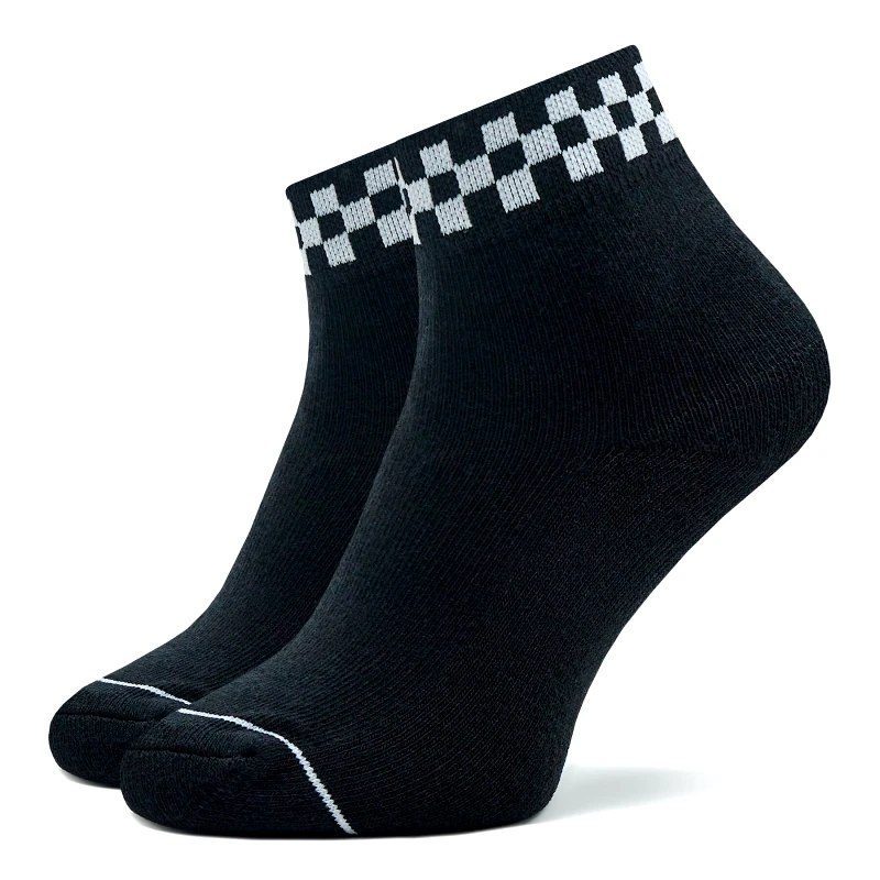 Vans Κάλτσες Ψηλές Παιδικές Vans Peek A Check VN0007BJBLK1 Μαύρο