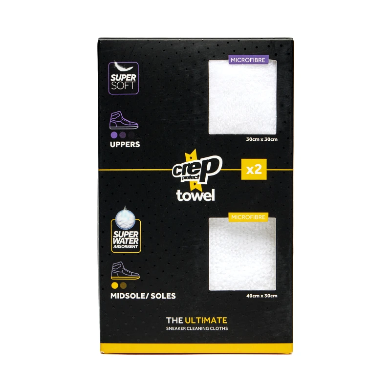 Crep Protect Σετ Πανάκια Crep Protect The Ultimate Sneaker Cleaning Cloths CP039 Λευκό