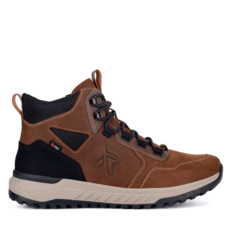 Rieker Revolution Lifestyle Μποτίνια Rieker Revolution Lifestyle U0172-22 Καφέ