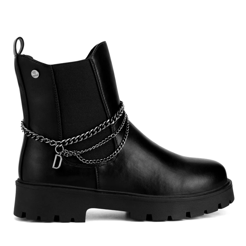 DeeZee Μποτάκια DeeZee CM231117-1 Μαύρο