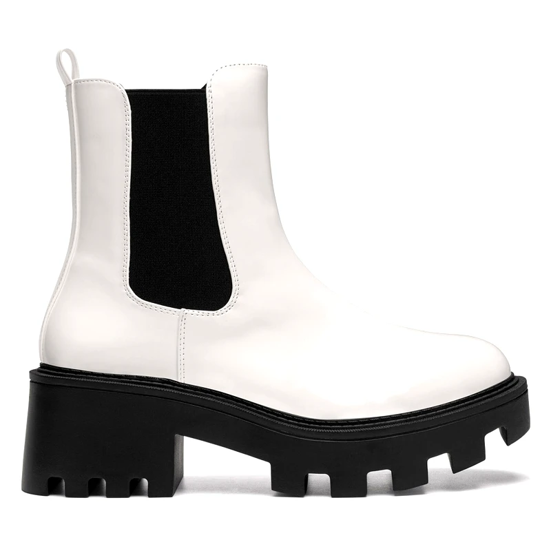 DeeZee Μποτάκια με λάστιχο DeeZee WYL3949-1 Λευκό