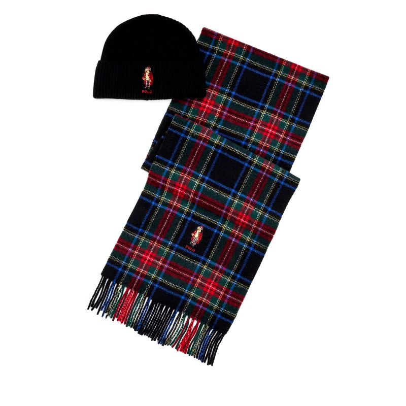 Polo Ralph Lauren Σετ Κασκόλ και Σκούφος Polo Ralph Lauren 449959531001 Έγχρωμο
