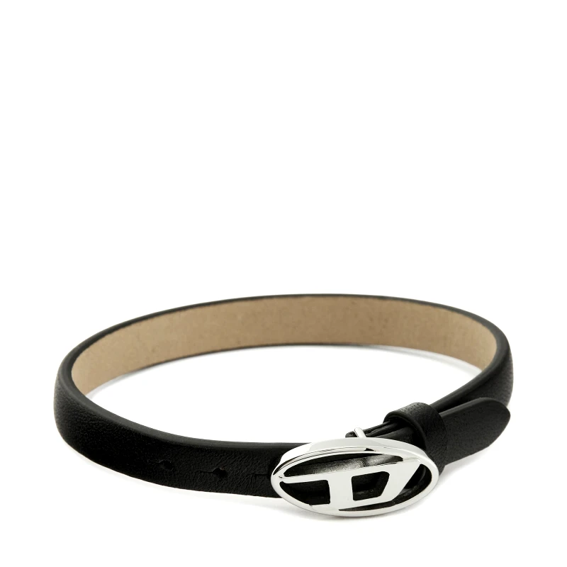 Diesel Βραχιόλι Diesel D Logo DX1516040 Μαύρο